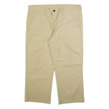 DICKIES Mens Trousers Beige Relaxed Straight W36 L25