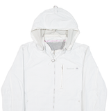 REEBOK Womens Jacket Grey Hooded S