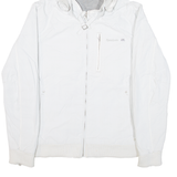 REEBOK Womens Jacket Grey Hooded S