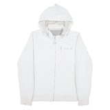 REEBOK Womens Jacket Grey Hooded S