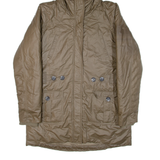 BENCH Insulated Womens Parka Coat Green Hooded XL