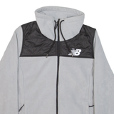 NEW BALANCE Womens Fleece Jacket Grey M
