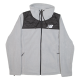 NEW BALANCE Womens Fleece Jacket Grey M