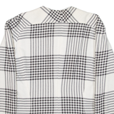 Womens Jacket White Knit Check M