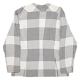 Womens Jacket White Knit Check M