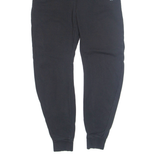 REEBOK Mens Joggers Black Tapered S W28 L28