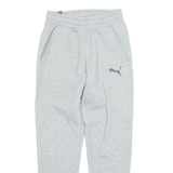 PUMA Mens Joggers Grey Tapered S W28 L30