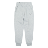 PUMA Mens Joggers Grey Tapered S W28 L30