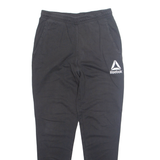 REEBOK Womens Joggers Black Tapered M W30 L30