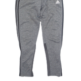 ADIDAS Mens Track Pants Grey Tapered S W26 L29