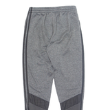 ADIDAS Mens Track Pants Grey Tapered S W26 L29