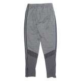 ADIDAS Mens Track Pants Grey Tapered S W26 L29