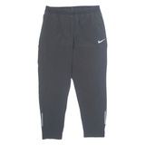 NIKE DRI FIT Womens Track Pants Black Tapered M W30 L26
