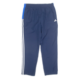 ADIDAS Mens Track Pants Blue Straight XL W34 L31