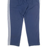 ADIDAS Mens Track Pants Blue Straight XL W34 L31