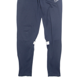 NIKE DRI FIT Mens Track Pants Blue Skinny S W22 L27