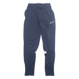 NIKE DRI FIT Mens Track Pants Blue Skinny S W22 L27