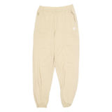 ADIDAS ORIGINALS Womens Joggers Beige Tapered UK 12 W28 L28
