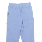 NIKE Womens Track Pants Blue Tapered M W28 L24