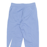 NIKE Womens Track Pants Blue Tapered M W28 L24