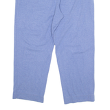 Womens Sweatpants Blue Straight XL W36 L26