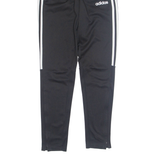 ADIDAS Climalite Mens Track Pants Black Skinny S W25 L30