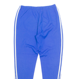 ADIDAS Womens Track Pants Blue 90s Tapered L W30 L30