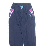 HUMMEL Lined Mens Track Pants Blue 90s Tapered L W27 L31