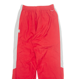 NIKE Mesh Lined Storm Fit Ohio State USA Mens Track Pants Red Straight M W30 L31