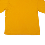 ADIDAS Womens T-Shirt Orange Crew Neck UK 6