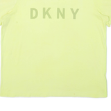 DKNY Sport Womens T-Shirt Green L