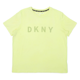 DKNY Sport Womens T-Shirt Green L