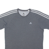 ADIDAS Mens T-Shirt Grey M
