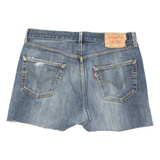 LEVI'S Womens Denim Shorts Blue L W34