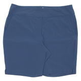 ADIDAS Bicycle Shorts Womens Sports Shorts Blue Slim XL W38