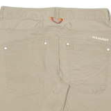 MAMMUT Womens Chino Shorts Beige UK 12 W30