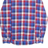 TOMMY HILFIGER New York Fit Mens Shirt Blue Check Long Sleeve M