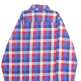 TOMMY HILFIGER New York Fit Mens Shirt Blue Check Long Sleeve M