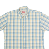 LEVI'S Mens Shirt Blue Check XL
