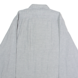 TIMBERLAND Slim Fit Mens Plain Shirt Grey Long Sleeve XL