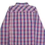 ESPRIT Slim Fit Mens Shirt Blue Check Long Sleeve XL