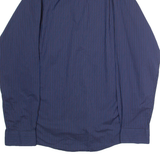 CALVIN KLEIN Slim Fit Mens Shirt Blue Striped Long Sleeve L