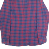 HILFIGER DENIM Slim Fit Mens Shirt Blue Check Long Sleeve 2XL