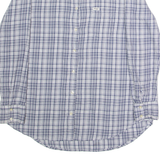 WRANGLER Womens Shirt Blue Check Long Sleeve S