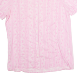 DIESEL Womens Shirt Pink Floral L