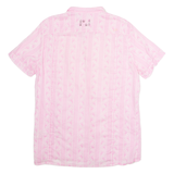 DIESEL Womens Shirt Pink Floral L
