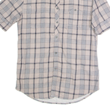 GUESS Mens Shirt Beige Check S