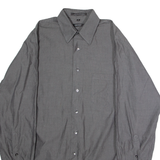 DKNY Mens Formal Shirt Grey Long Sleeve L