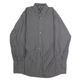 DKNY Mens Formal Shirt Grey Long Sleeve L