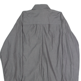 DKNY Mens Formal Shirt Grey Long Sleeve L